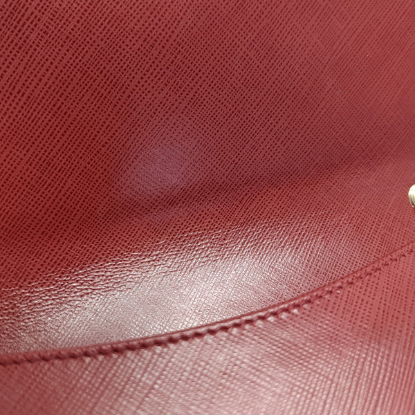 Ginny Calfskin Red