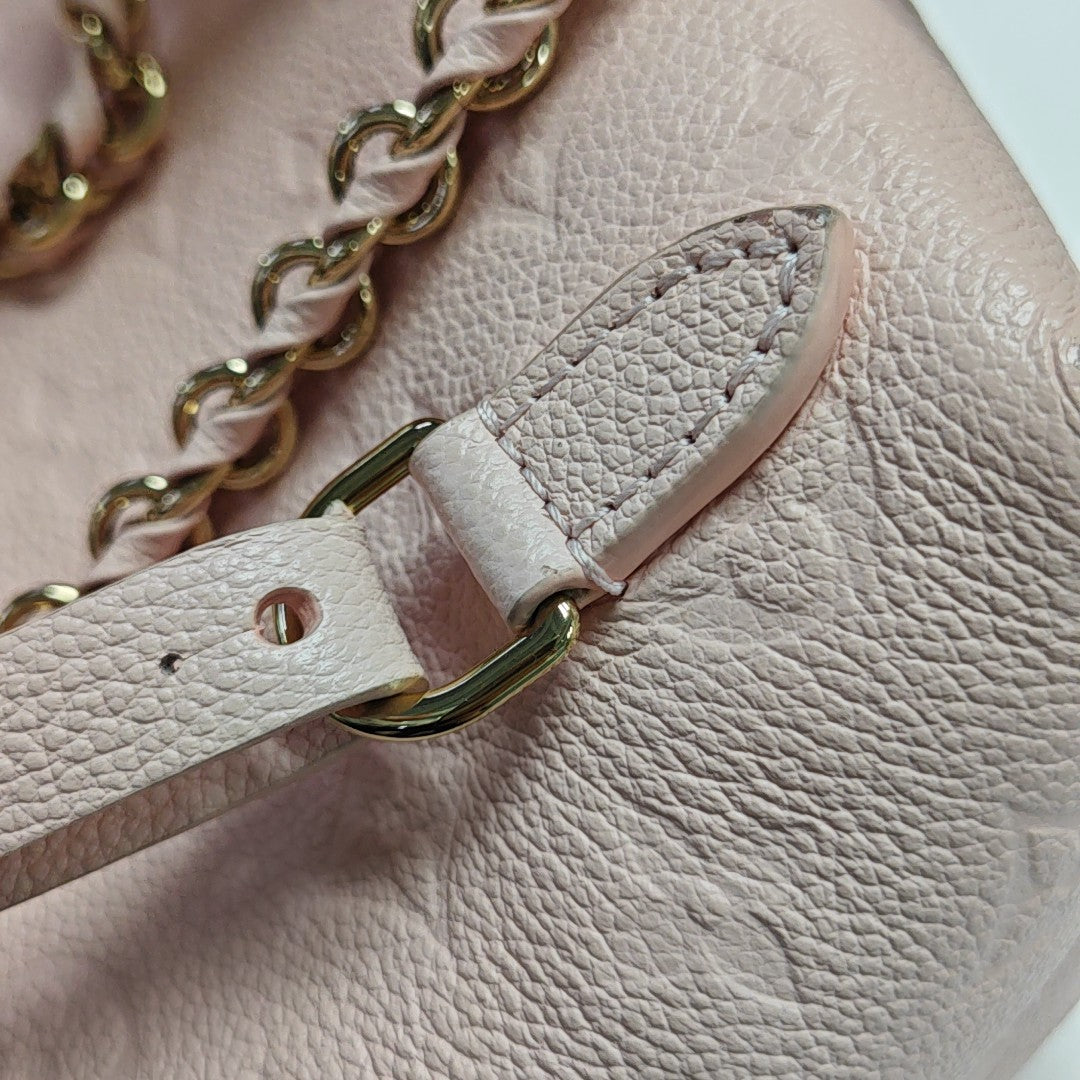 BACKUP Monogram Calfskin Pink