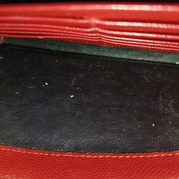 MONOGRAM Medium Quilted Calfskin Red