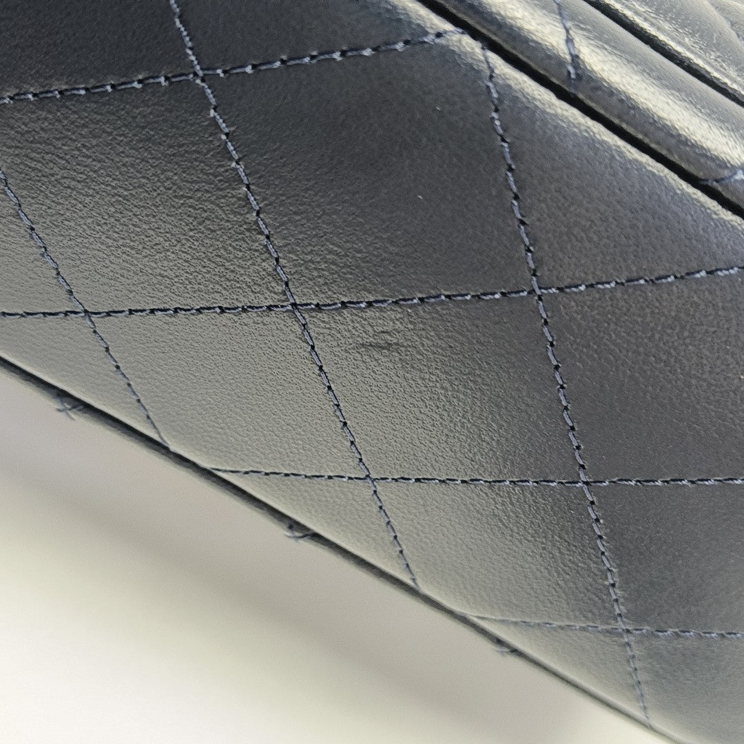 CLASSIC FLAP Mini Quilted Lambskin Blue