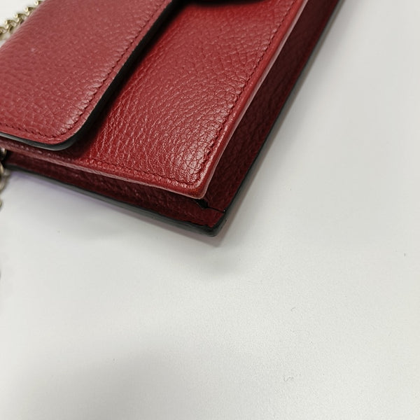Calfskin Shoulder Bag Red