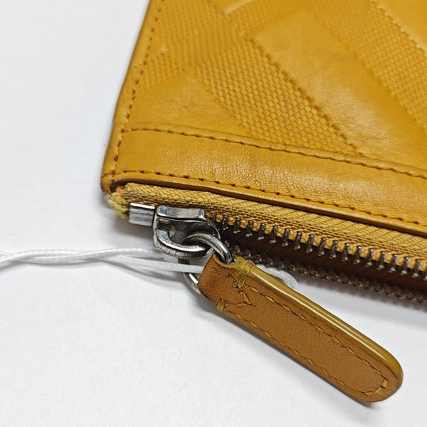 Calfskin Clutch Yellow