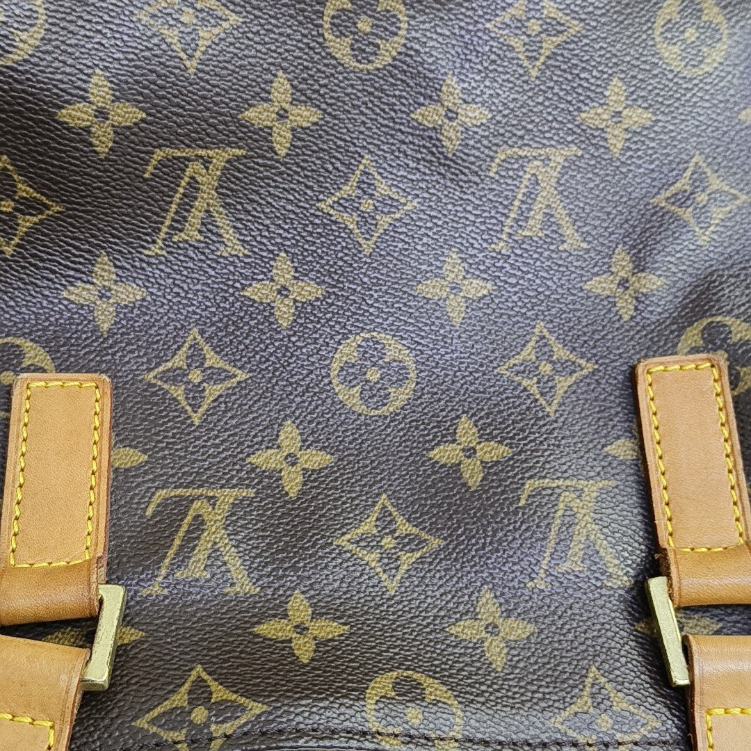PIANO Monogram Coated Canvas Brown