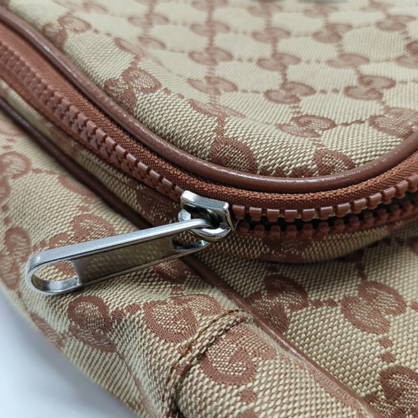GUCCI X MLB Medium Monogram Canvas Brown