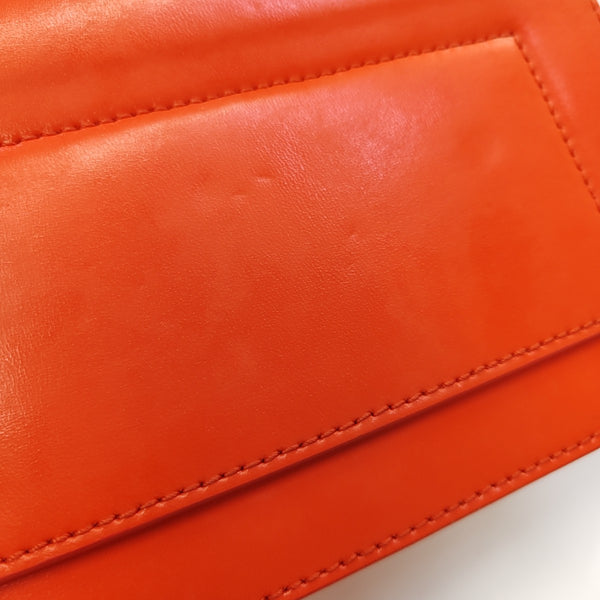 Calfskin Shoulder Bag Red