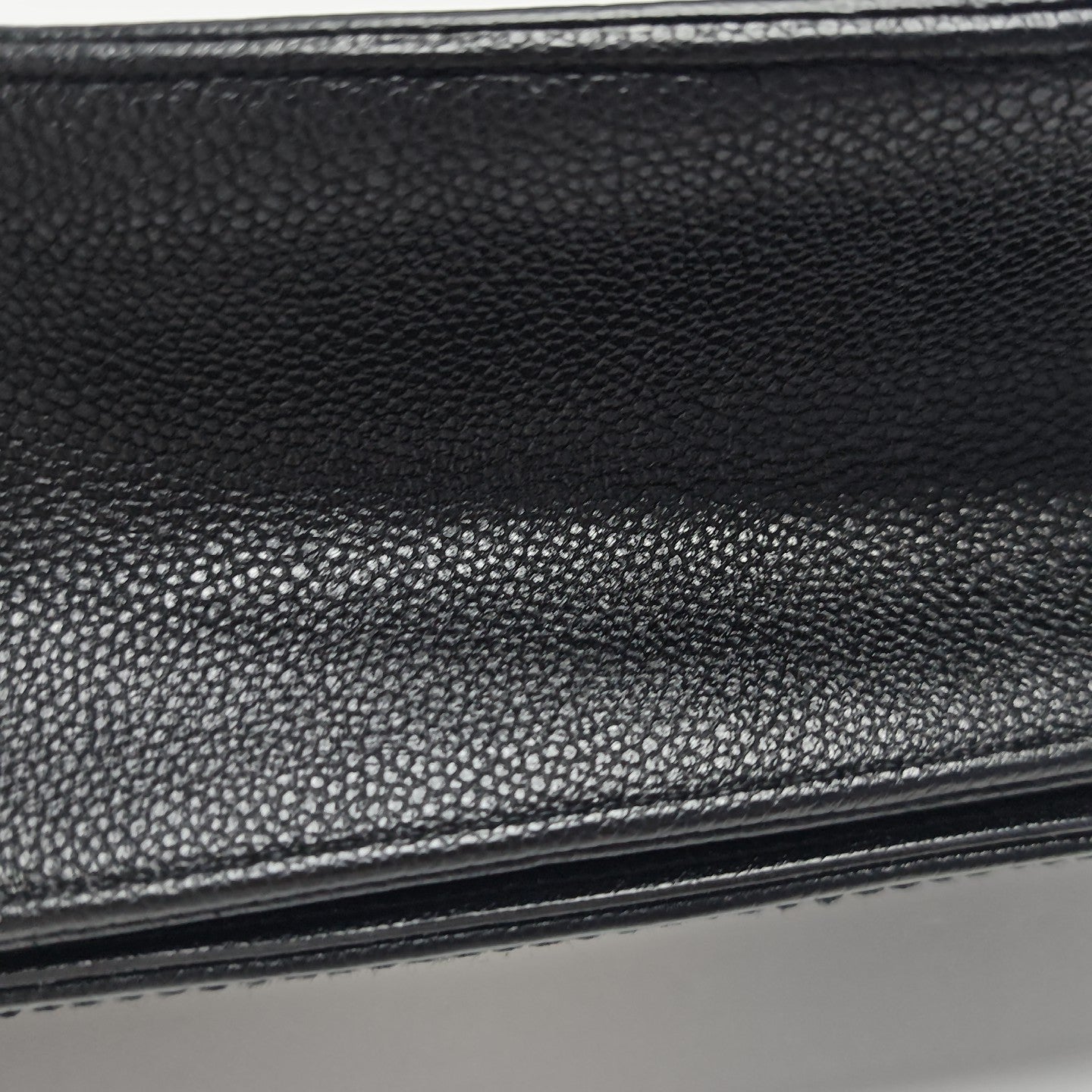 Diorama Medium Cannage Calfskin Black