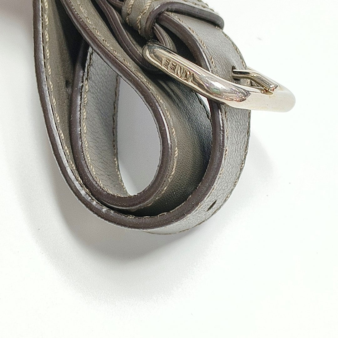 Authenticated pre-owned  Peekaboo Calfskin Gray - Shoulder Bag at Looply