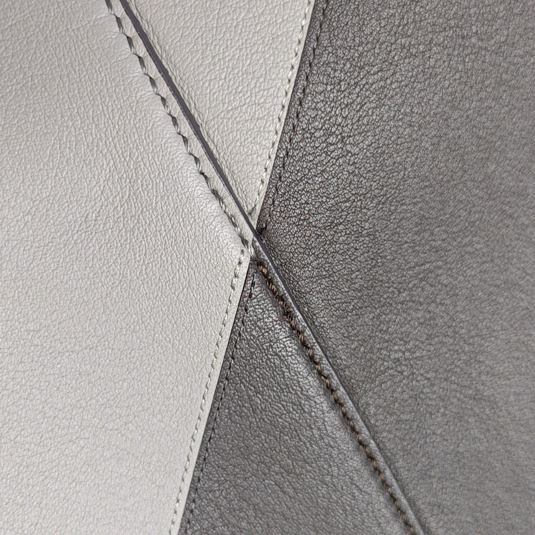 Puzzle Fold Large Leather Multicolor