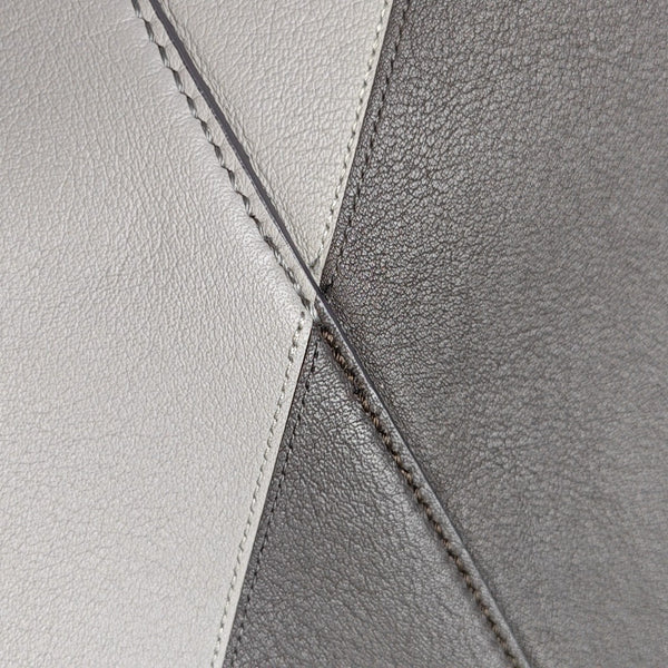 Puzzle Fold Large Leather Multicolor