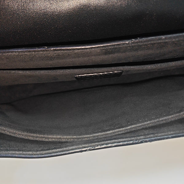 NEW WAVE PM Quilted Calfskin Black