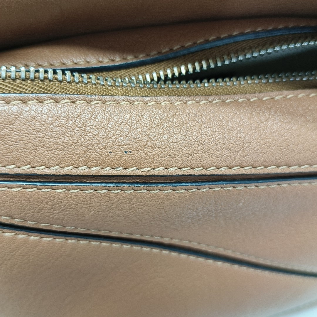 Puzzle Mini Calfskin Brown
