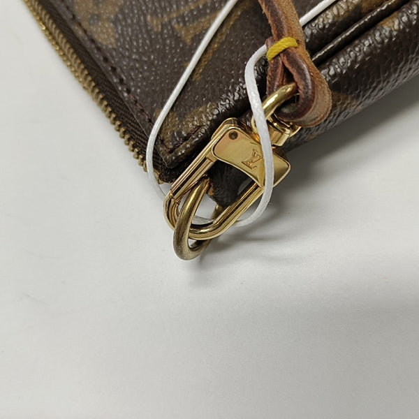 ACCESSOIRES Monogram Coated Canvas Brown