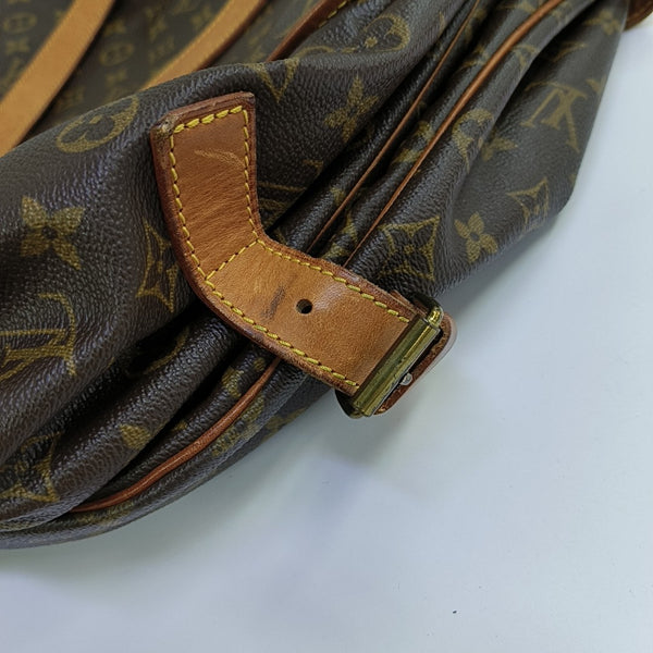 SAUMUR 43 Monogram Coated Canvas Brown