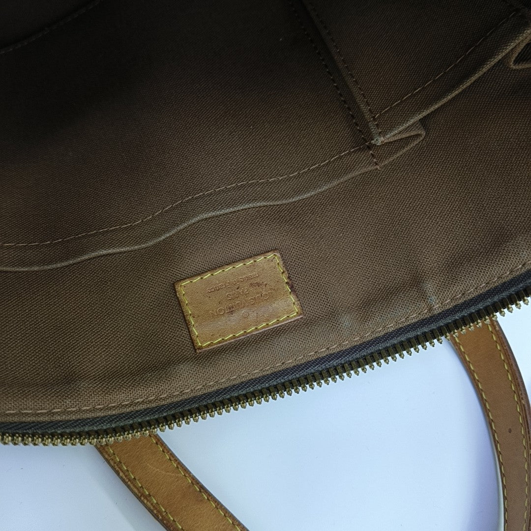 PALERMO PM Monogram Coated Canvas Brown