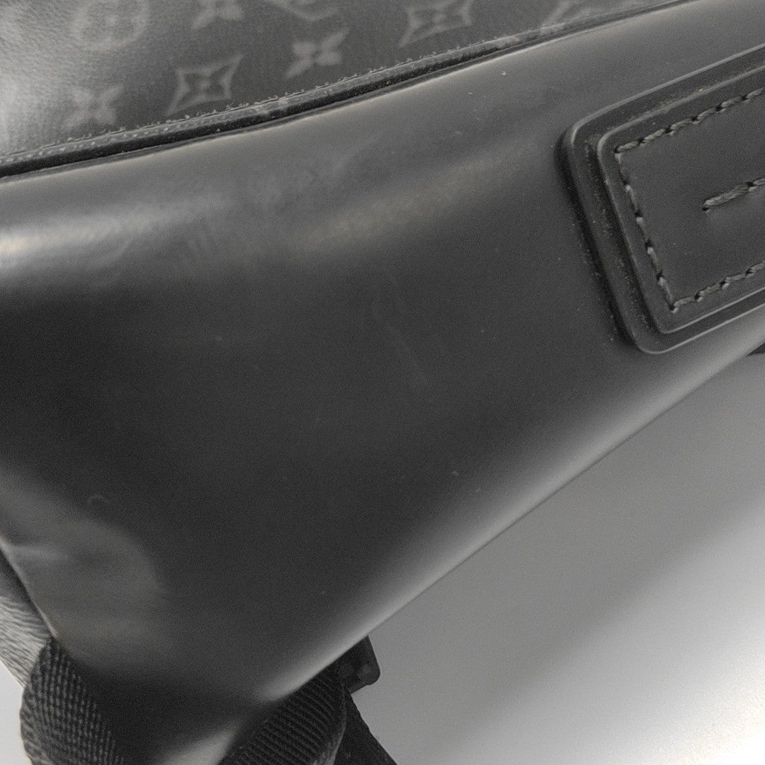 VOYAGER PM Monogram Coated Canvas Black