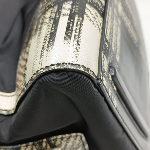 Nylon Shoulder Bag Black