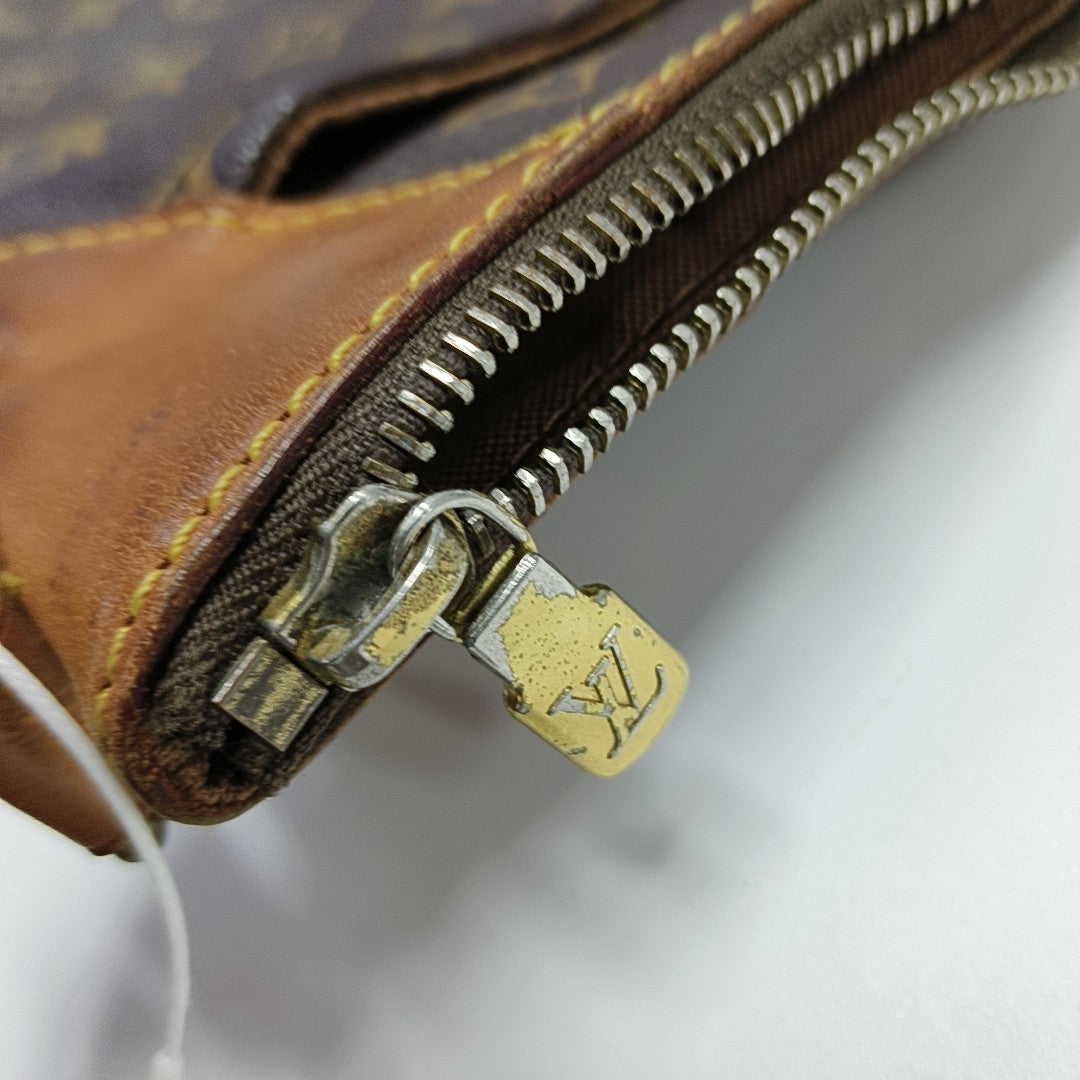 ODEON Monogram Coated Canvas Brown
