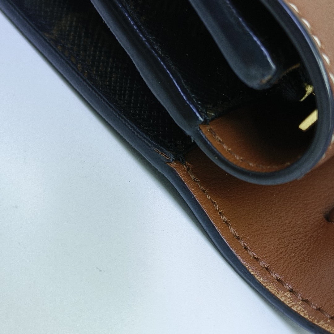 TRIOMPHE CANVAS Small Coated Canvas Brown