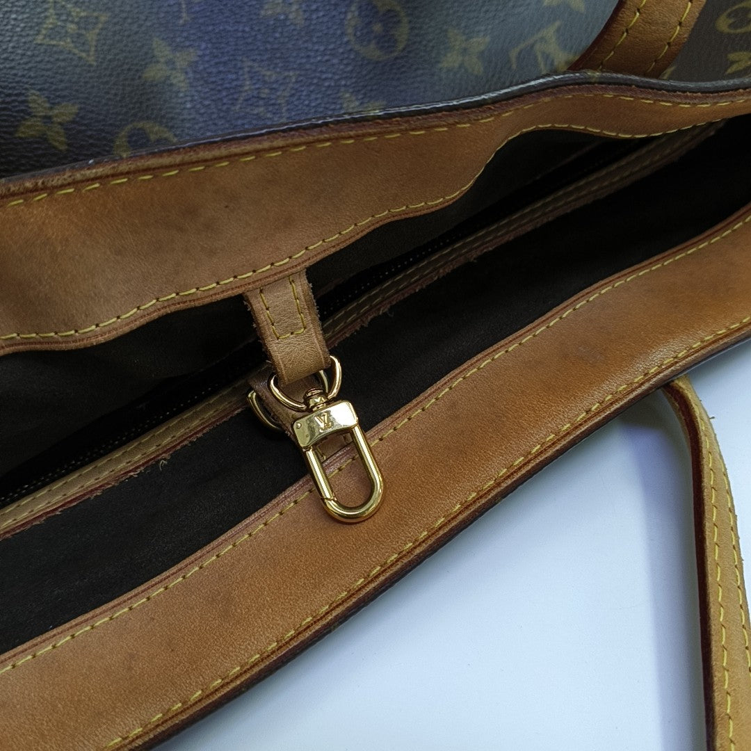 WILSHIRE GM Monogram Coated Canvas Brown