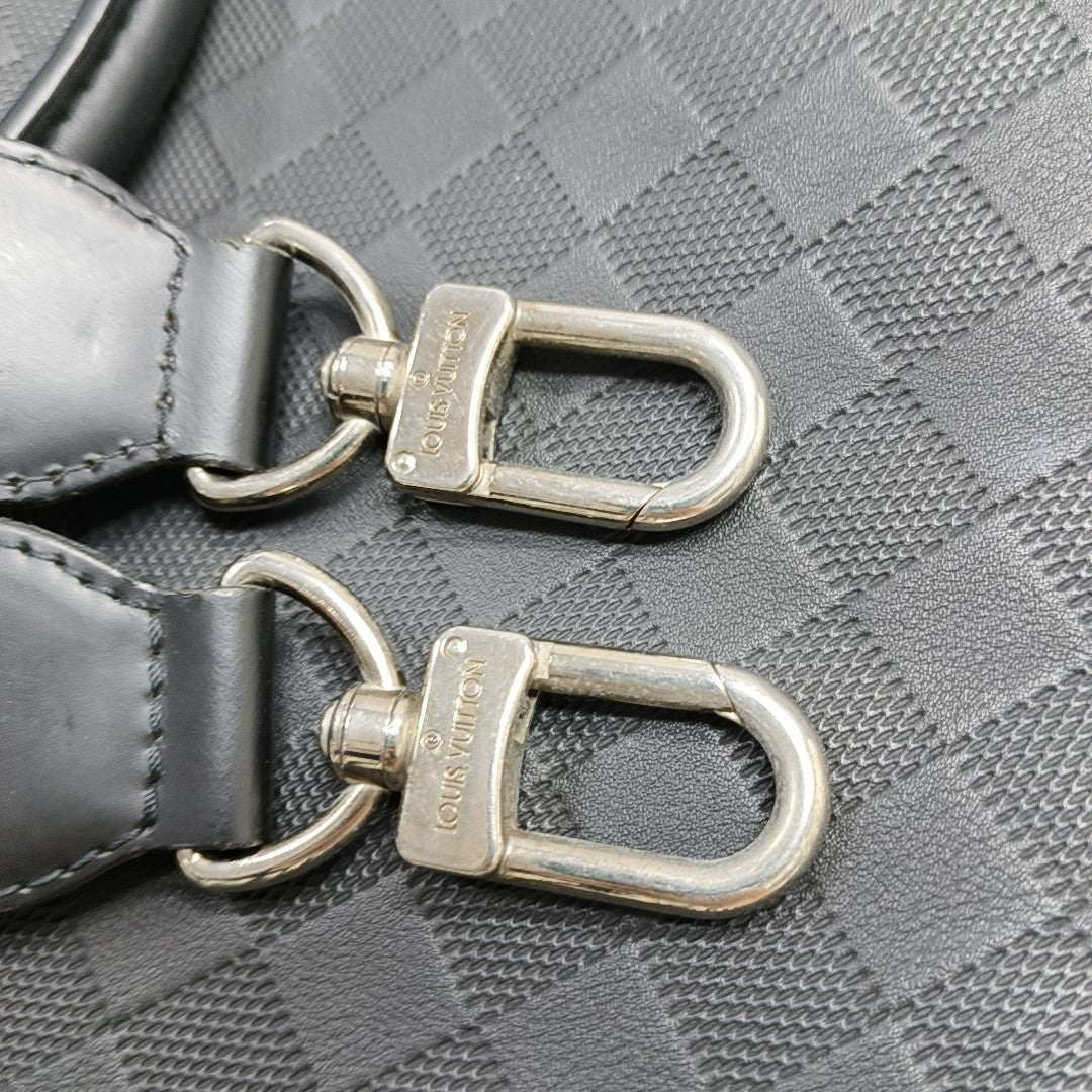 PORTE-DOCUMENTS Damier Graphite Calfskin Black
