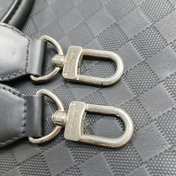 PORTE-DOCUMENTS Damier Graphite Calfskin Black