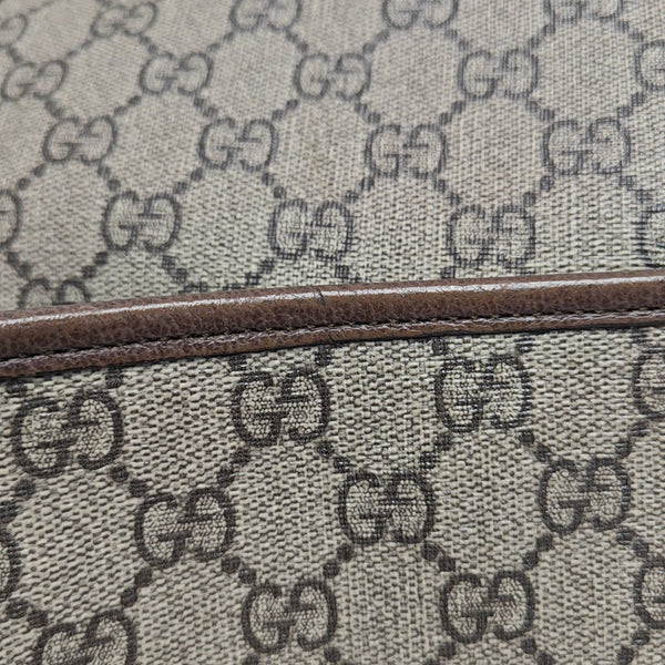 Neo Vintage Large Monogram Coated Canvas Brown