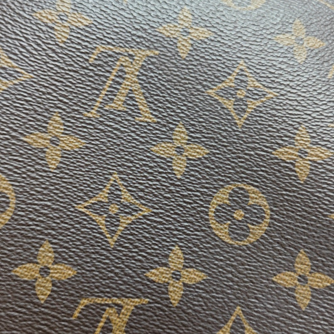 NÉONOÉ MM Monogram Coated Canvas Brown
