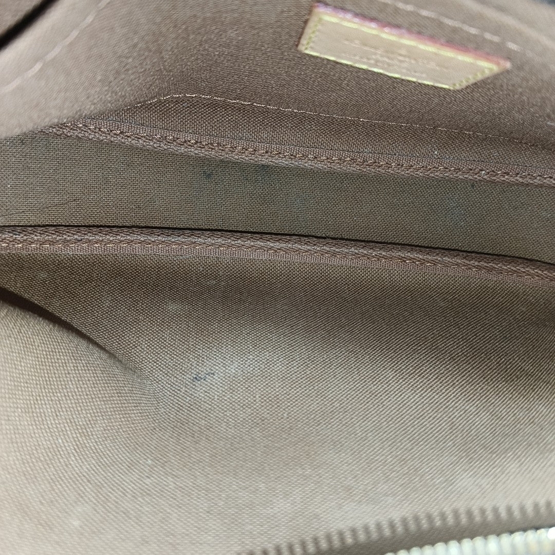 MULTI Monogram Coated Canvas Brown