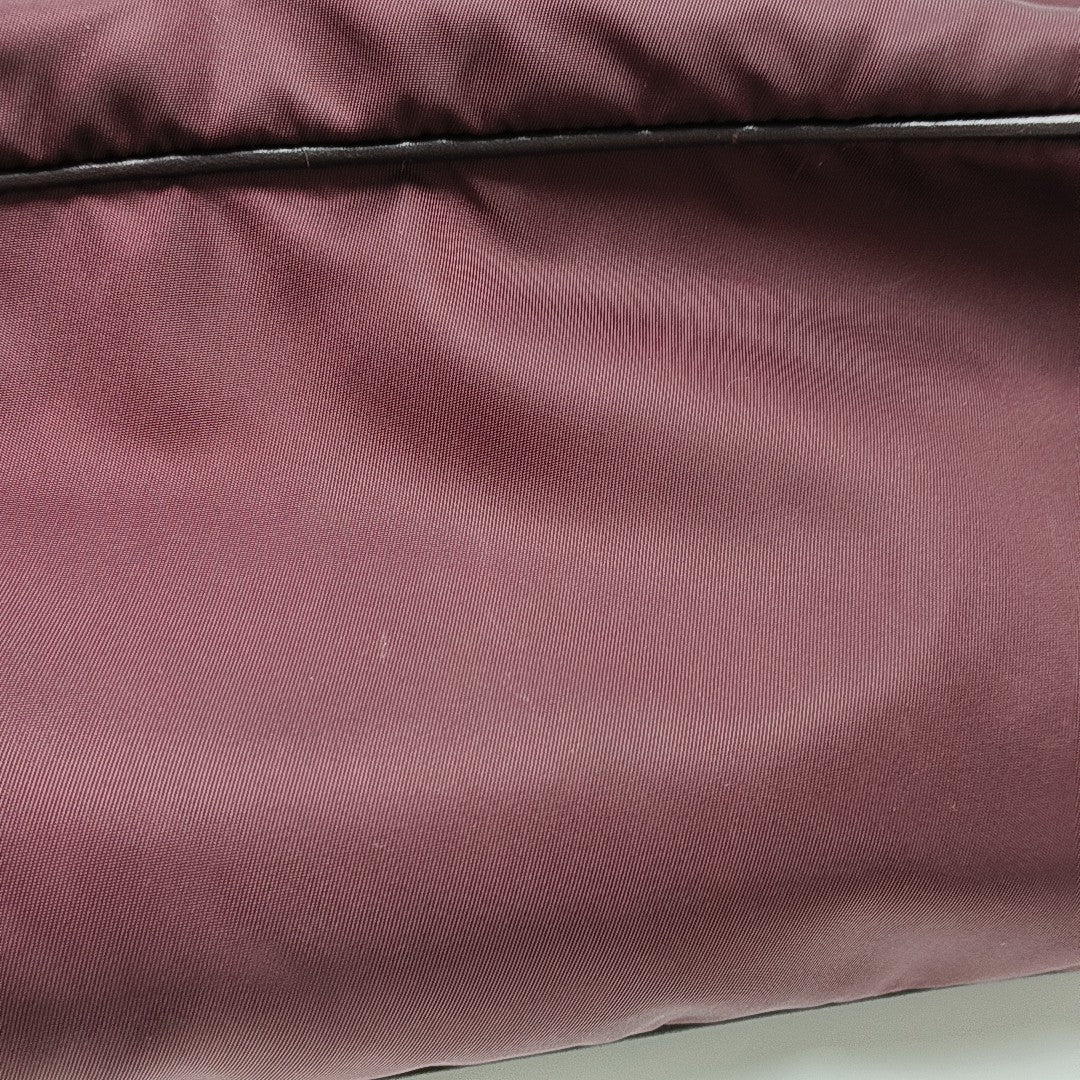 Nylon Tote Bag Red