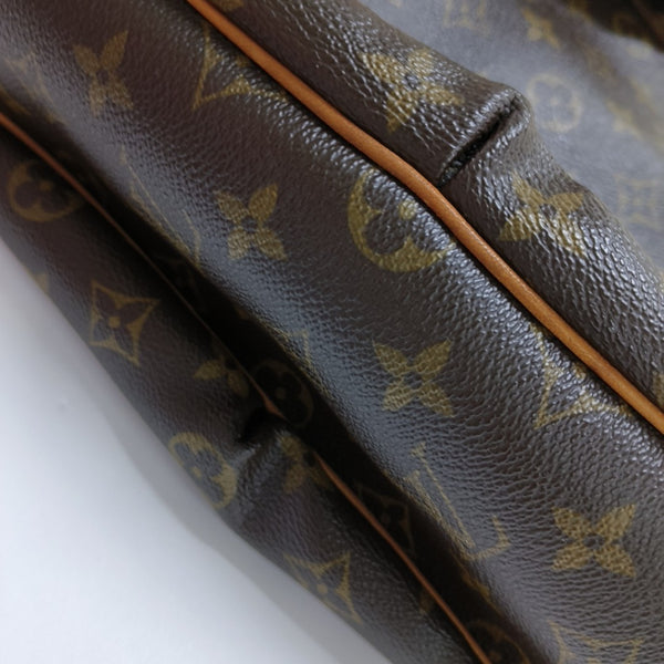 TULUM GM Monogram Coated Canvas Brown