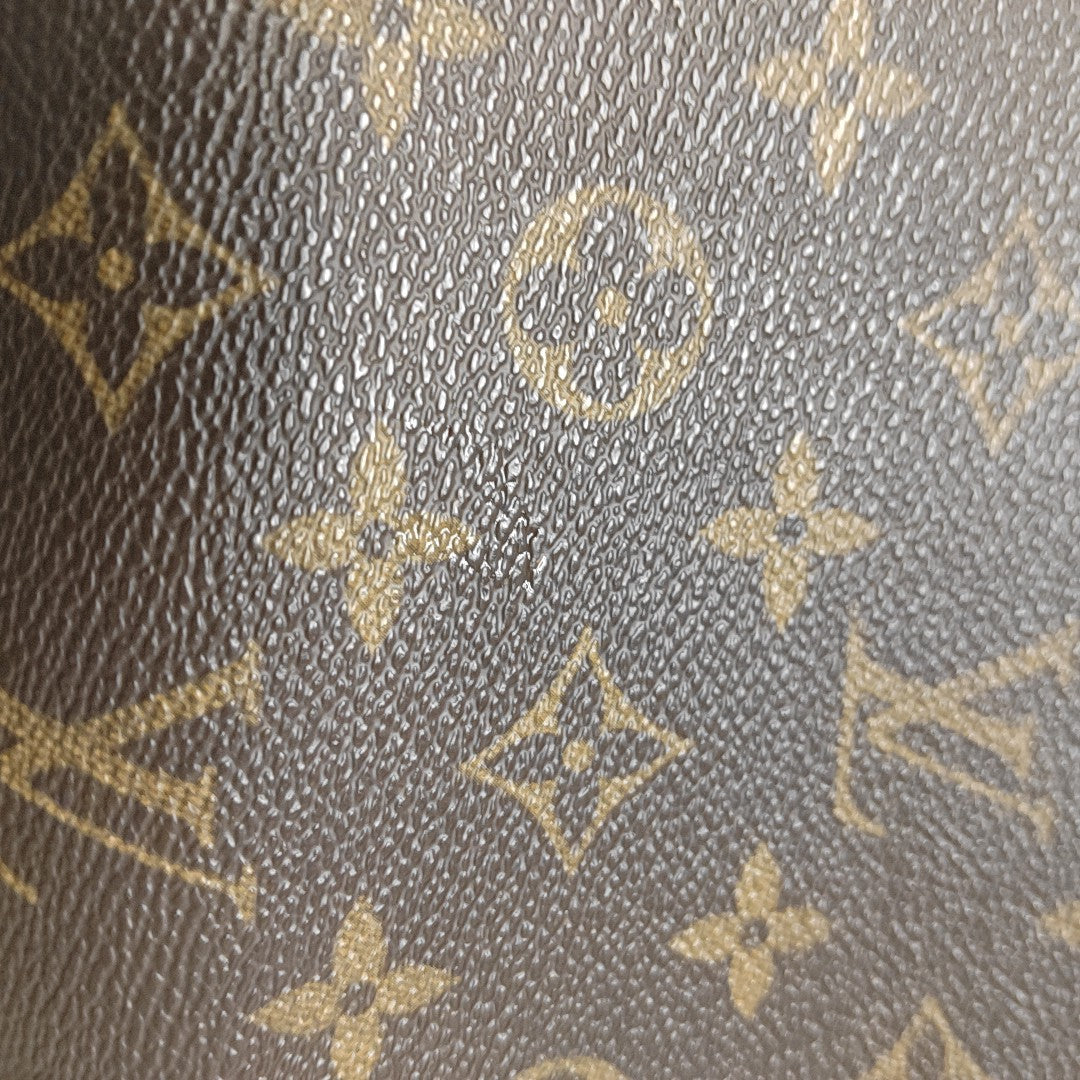 RECITAL Monogram Coated Canvas Brown