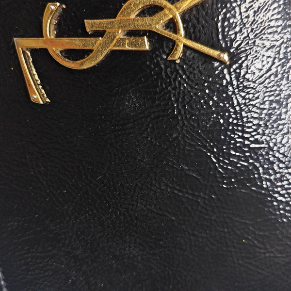 MONOGRAM Medium Calfskin Black