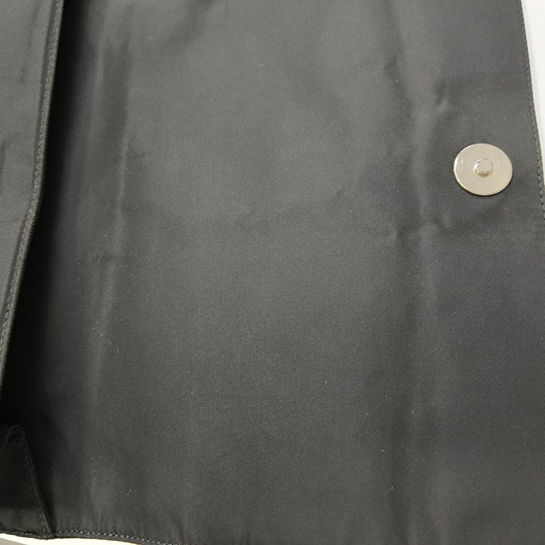 Nylon Shoulder Bag Black