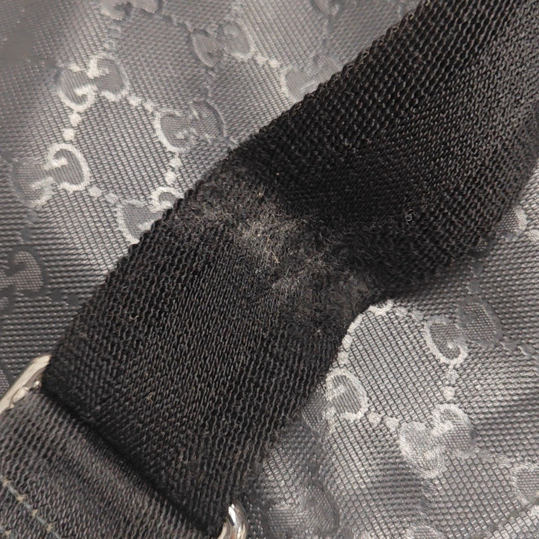 GG Imprime Monogram Coated Canvas Black