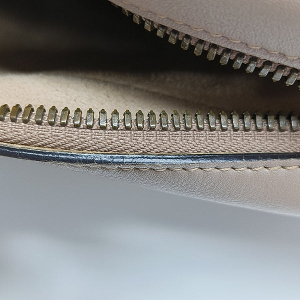 GG Marmont Small Quilted Calfskin Beige