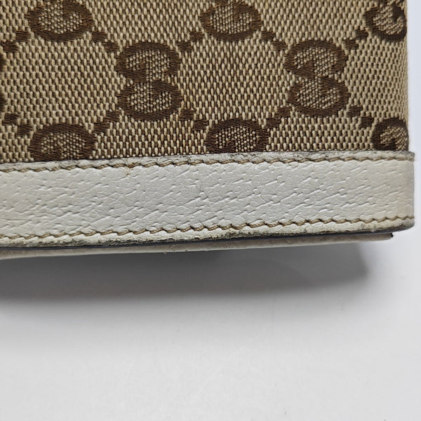 Monogram Canvas Wallet Brown