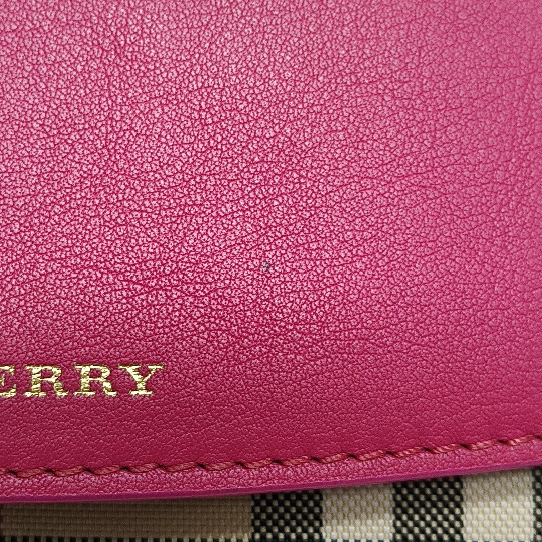 Canvas Wallet Red
