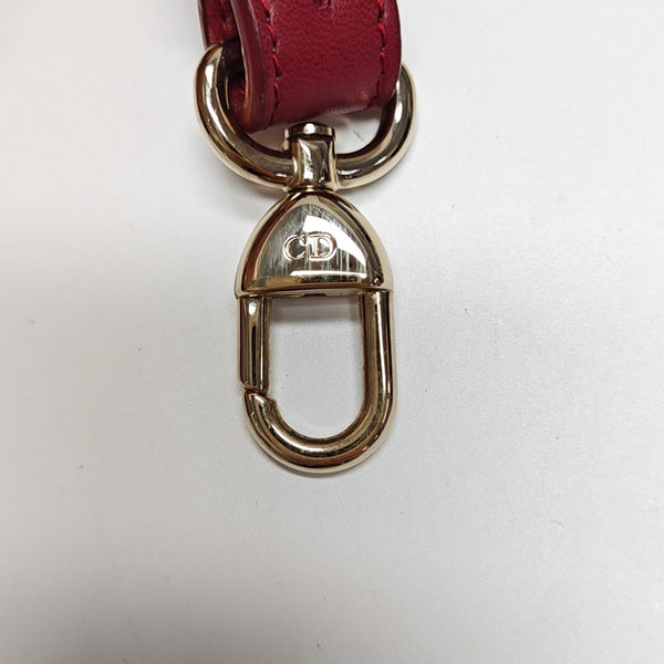 Lady Dior Small Cannage Lambskin Red