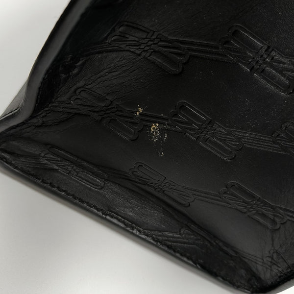 Calfskin Shoulder Bag Black