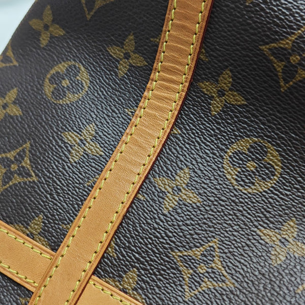 DUFFLE Monogram Coated Canvas Brown