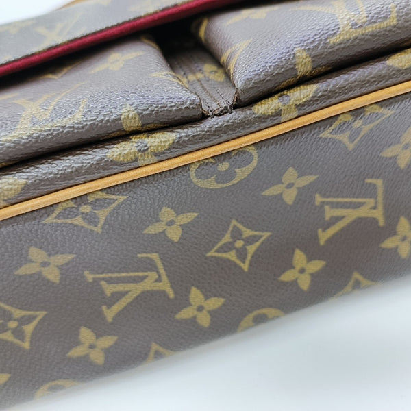 VIVA CITE Monogram Coated Canvas Brown