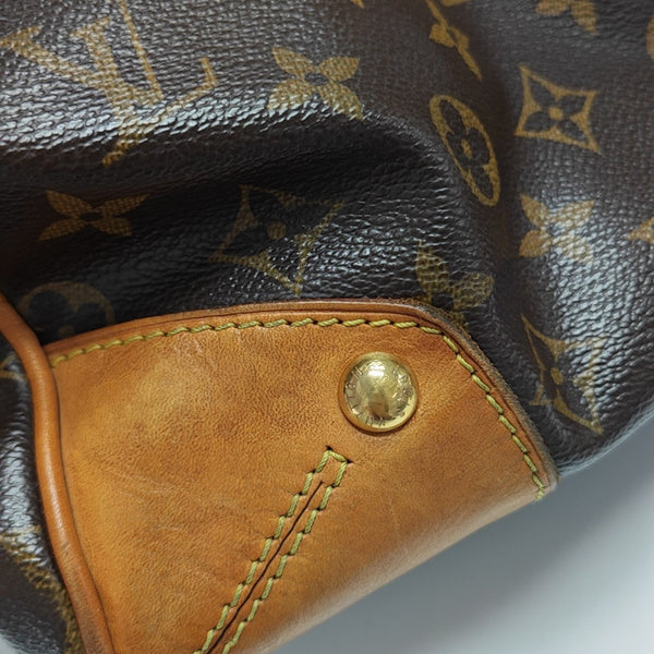 RETIRO NM Monogram Coated Canvas Brown