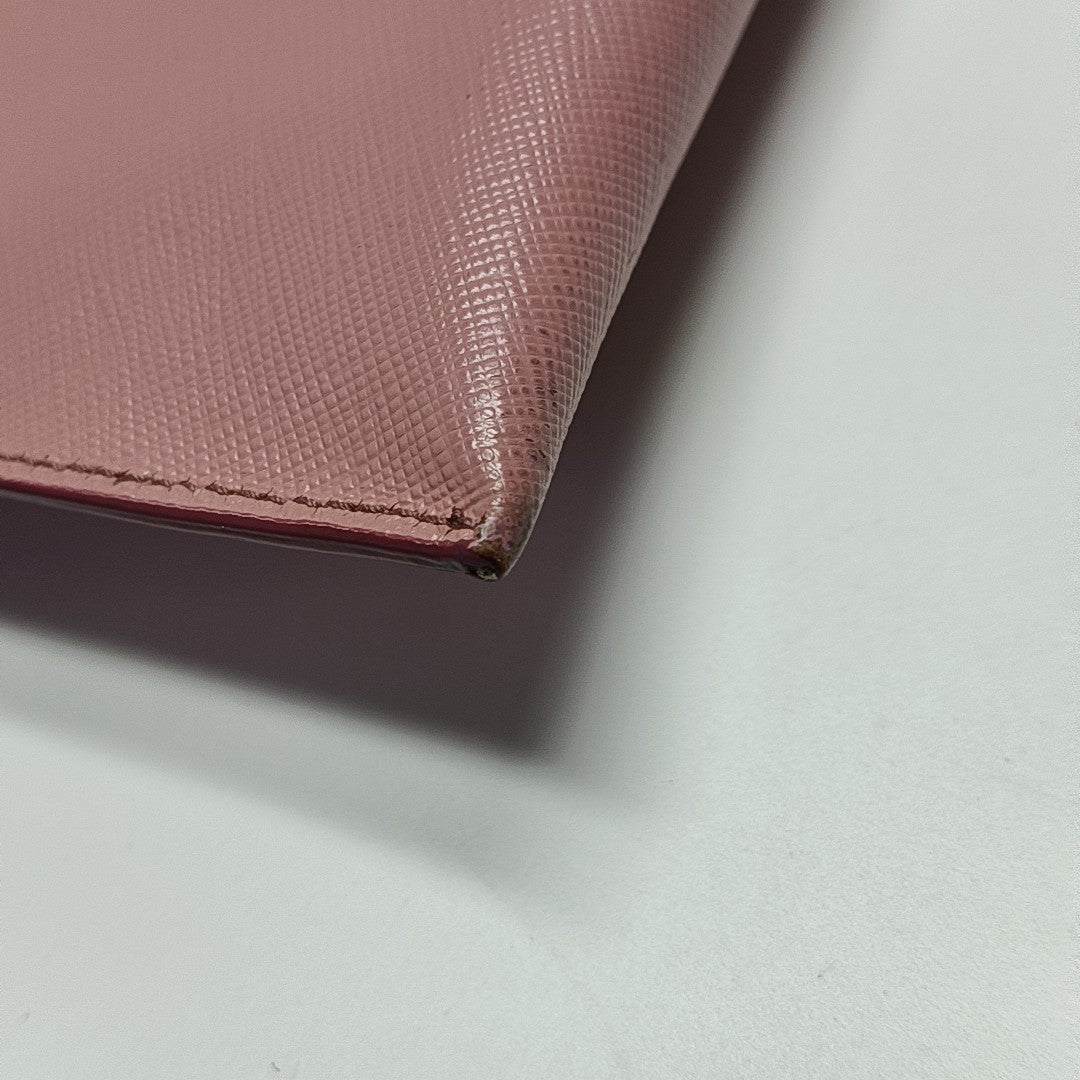 Saffiano Calfskin Top Handle Bag Red