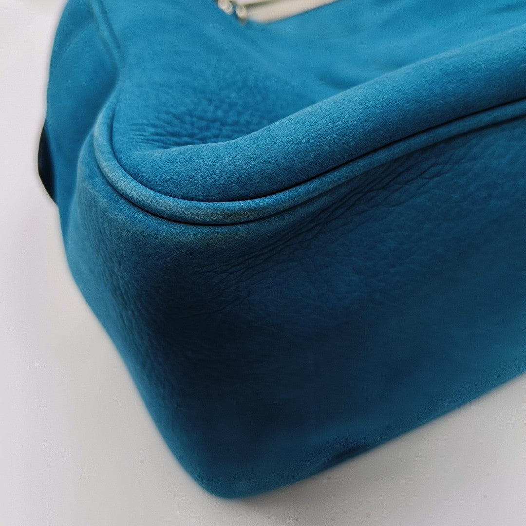 Soho Quilted Calfskin Blue