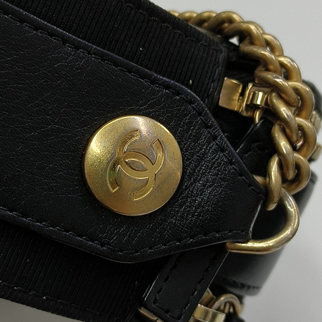 Quilted Calfskin Black
