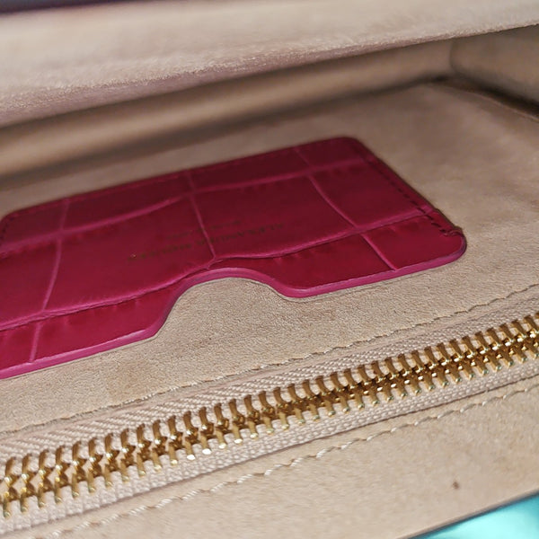 Calfskin Clutch Red