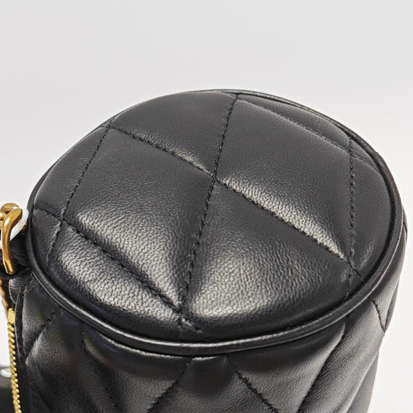 SADE Quilted Lambskin Black