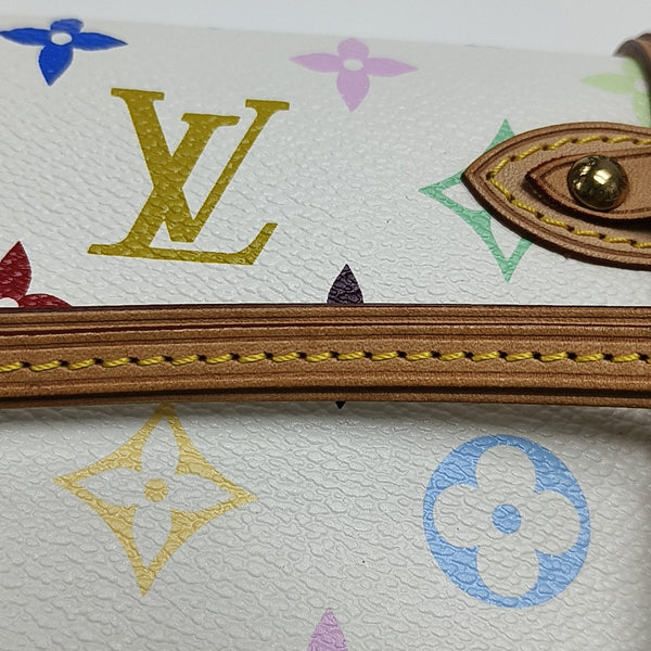 LV × TM SHIRLEY Monogram Coated Canvas White