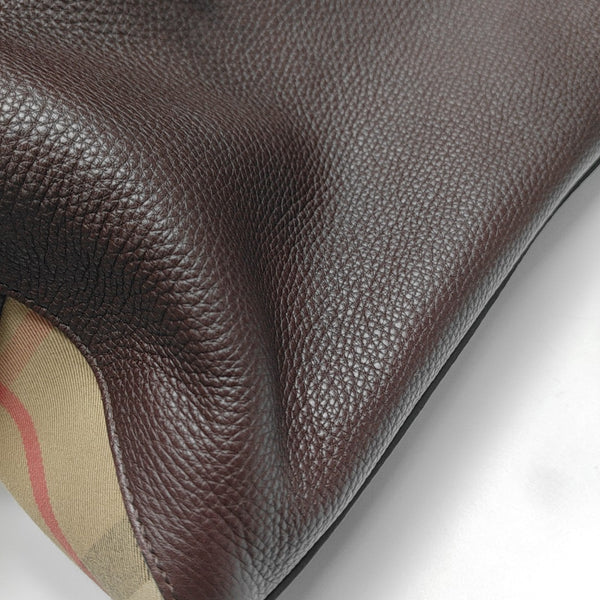 Calfskin Top Handle Bag Purple
