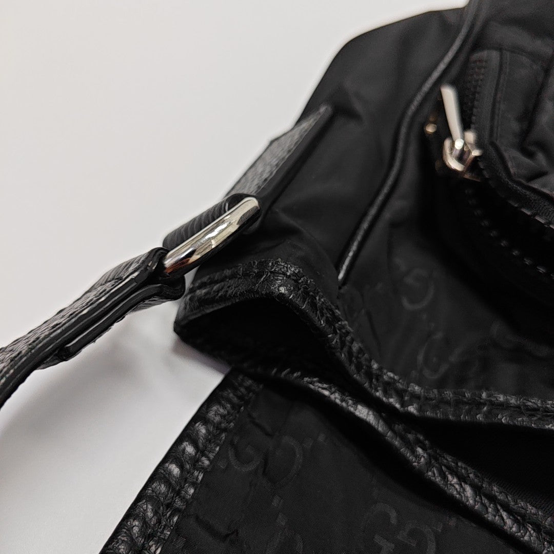 Messenger Monogram Nylon Black